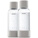 Mysoda PET-Flasche 0,5L Bottle 2 pack Dove Hellgrau