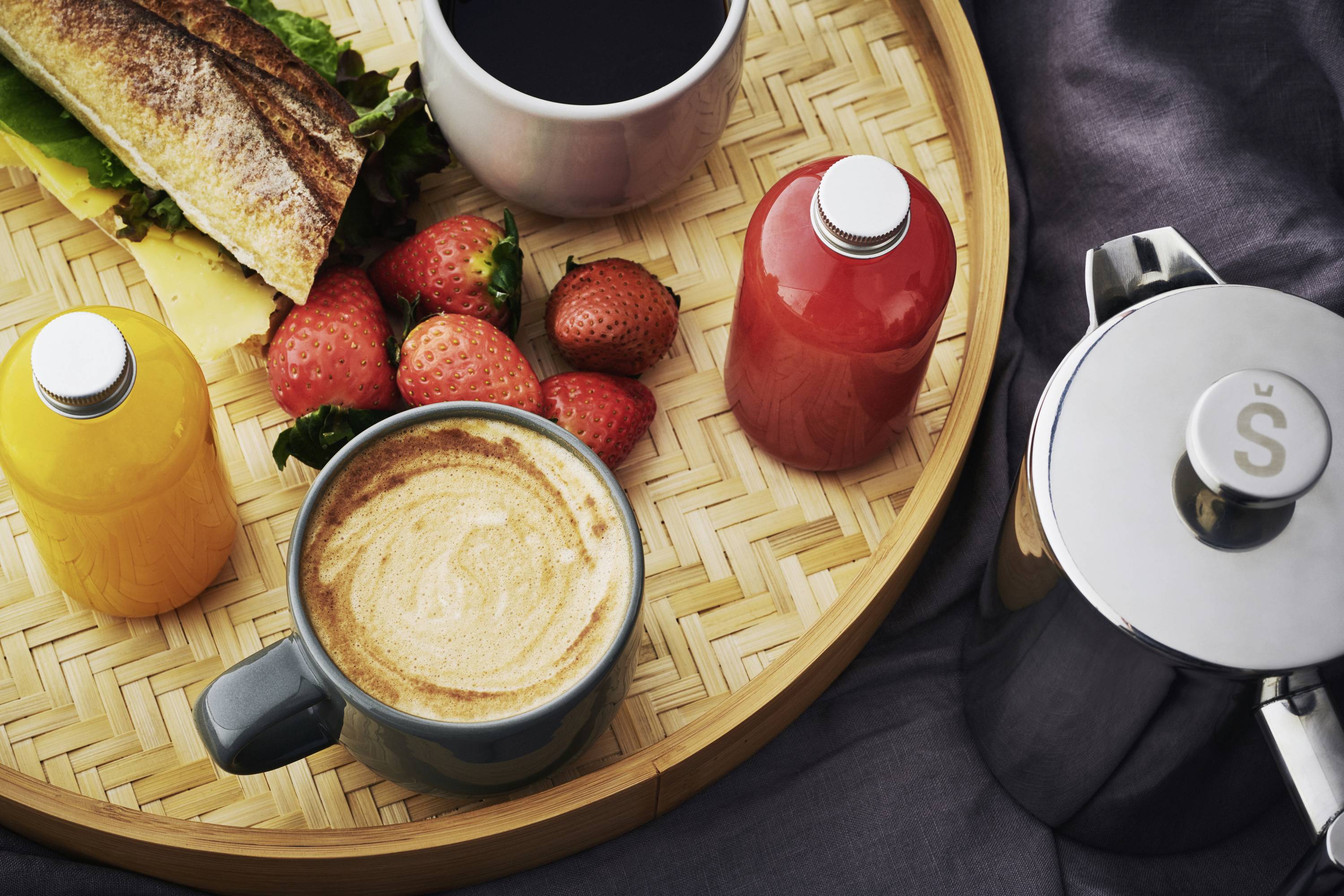 Sjöstrand French press Kaffeebereiter Edelstahl (glänzend)