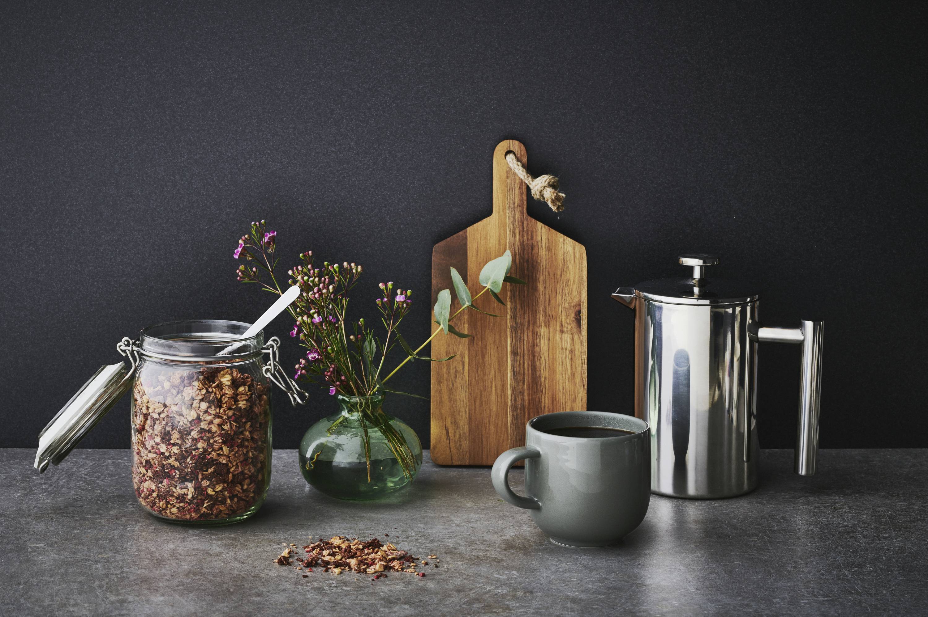 Sjöstrand French press Kaffeebereiter Edelstahl (glänzend)