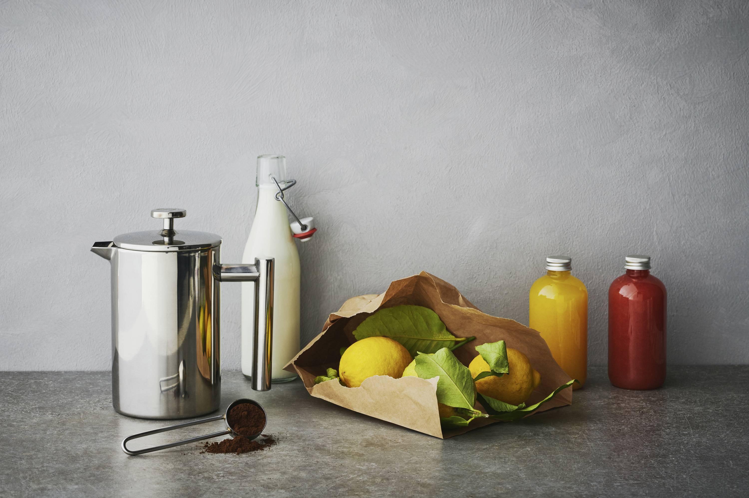 Sjöstrand French press Kaffeebereiter Edelstahl (glänzend)