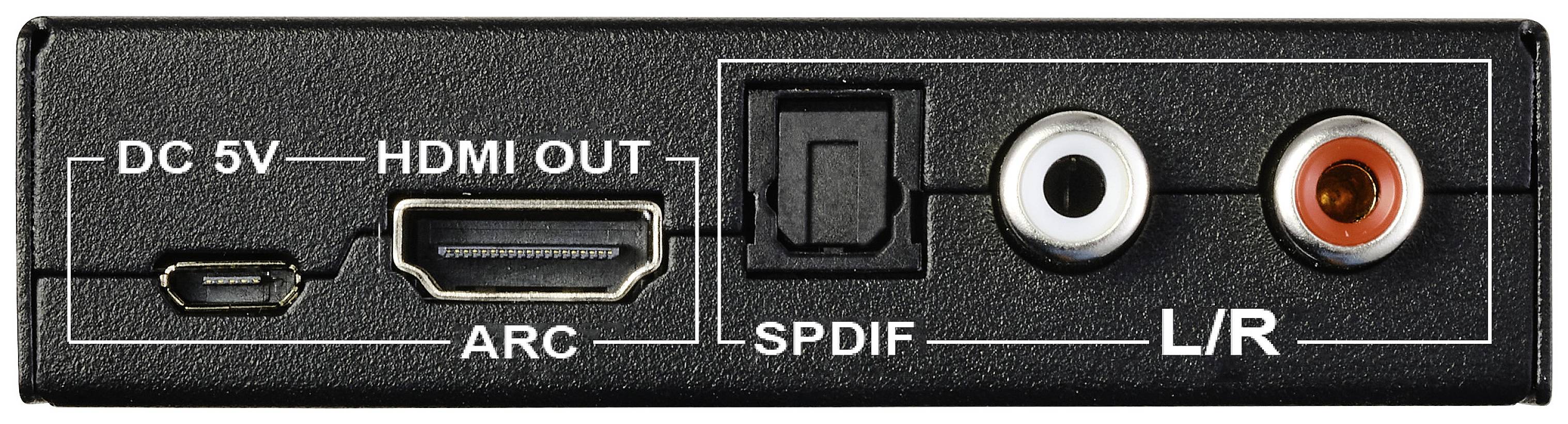 SpeaKa Professional Audio Konverter [HDMI - HDMI] 3840 x 2160 Pixel