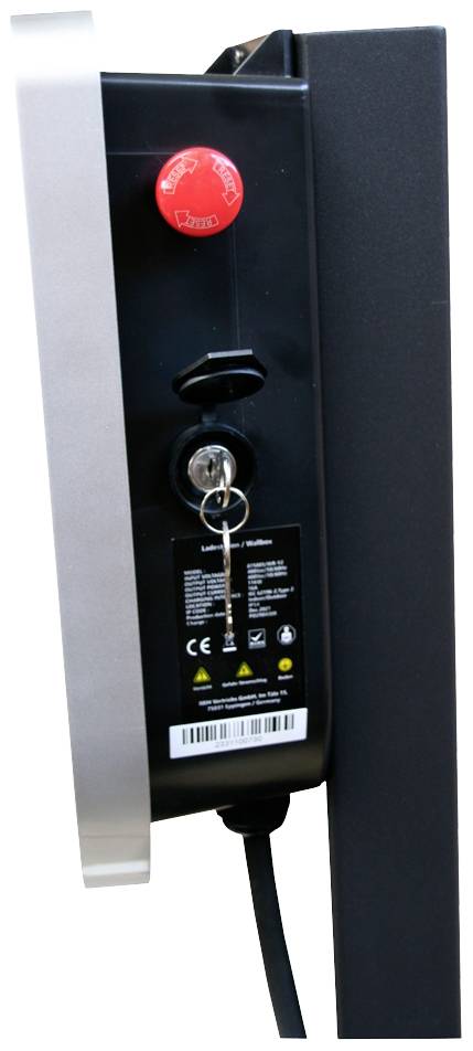 IWH Wallbox 11kW Wallbox Typ 2 Mode 3 16A Anzahl Anschlüsse 1 11kW App, Manuell, RFID, Schlüsselschalter