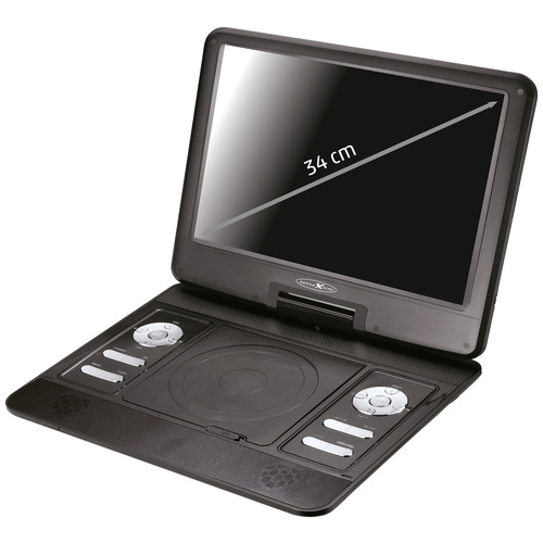 Reflexion DVD1322 Tragbarer TV mit DVD-Player 34 cm 13 Zoll EEK: D (A - G) inkl. 12 V Kfz-Anschluss