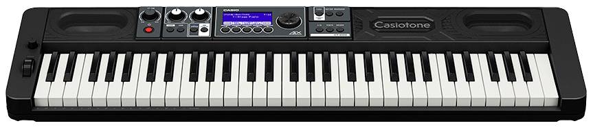Casio CT-S500C7 Digital-Piano Schwarz inkl. Netzteil, inkl. Notenhalterung