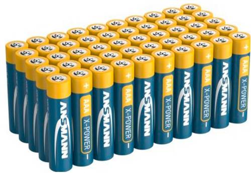 Ansmann X-Power Micro (AAA)-Batterie Alkali-Mangan 1.5 V 50 St.