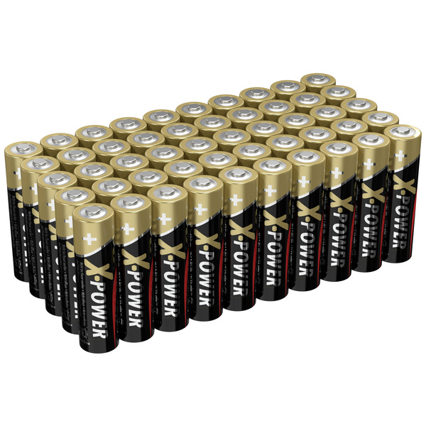 Ansmann X-Power Micro (AAA)-Batterie Alkali-Mangan 1.5 V 50 St.