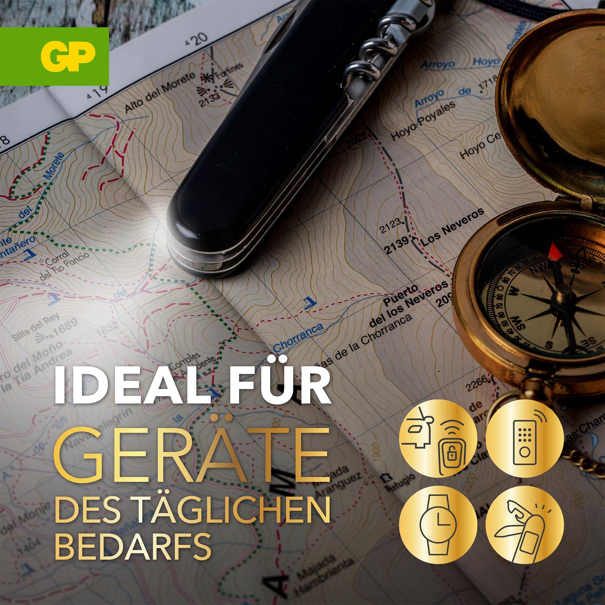 GP Knopfzelle CR 1025 3V 1 St. Lithium GPCR1025E-2U1