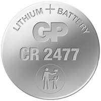 GP Knopfzelle CR 2477 3V 1 St. Lithium GPCR2477STD270C1 GP Knopfzelle CR 2477 3V 1 St. Lithium GPCR2477STD270C1