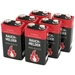 Ansmann Rauchmelderbatterie 9V Block-Batterie Alkali-Mangan 9V 6St. Ansmann Rauchmelderbatterie 9V Block-Batterie Alkali-Mangan 9V 6St.