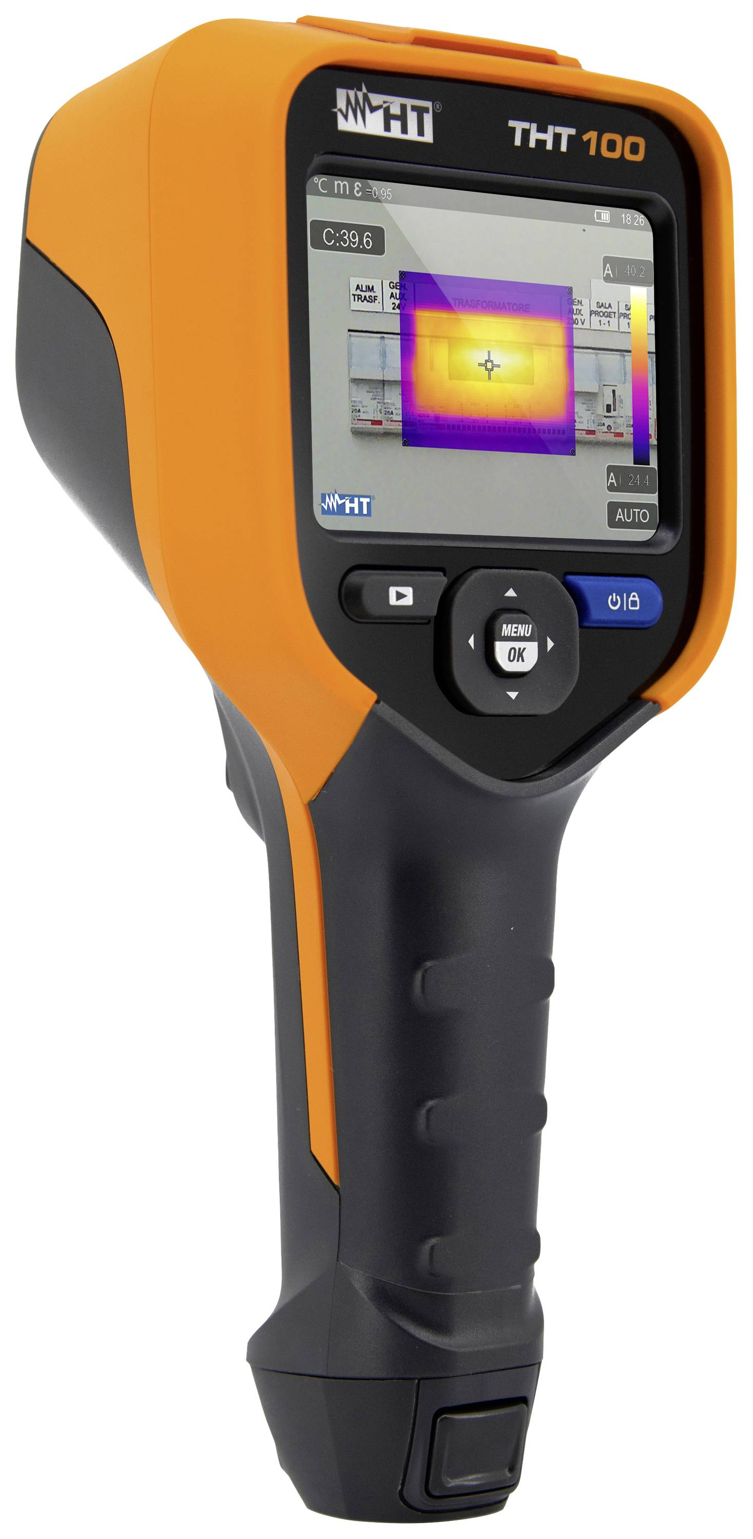 HT Instruments THT100 Wärmebildkamera -20 bis +650 °C 50 Hz integrierte Digitalkamera, WiFi, Touchs