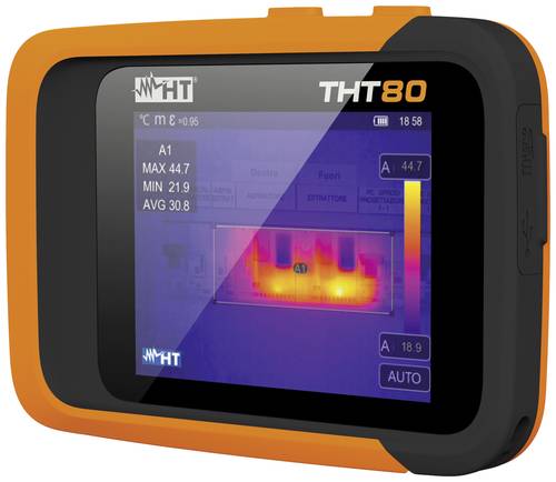 HT Instruments THT80 Wärmebildkamera -20 bis +550°C 25Hz integrierte Digitalkamera, WiFi, Touchscr