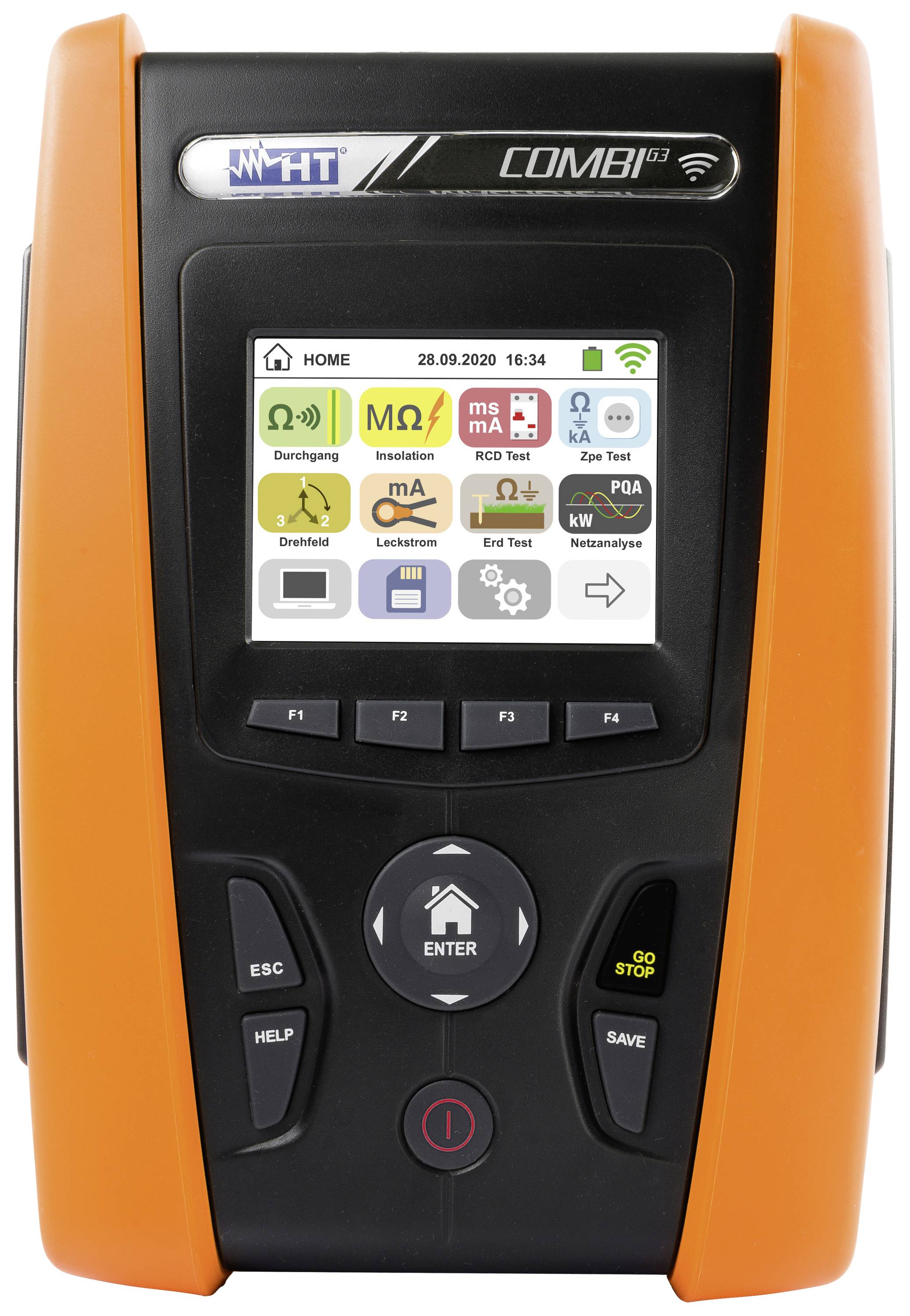 HT Instruments COMBI G3 Installationstester, VDE-Prüfgerät VDE-Norm 0413, 0100