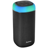 Hama Shine 2.0 Bluetooth® Lautsprecher AUX, Freisprechfunktion, spritzwassergeschützt, tragbar Schwarz Hama Shine 2.0 Bluetooth® Lautsprecher AUX, Freisprechfunktion, spritzwassergeschützt, tragbar Schwarz