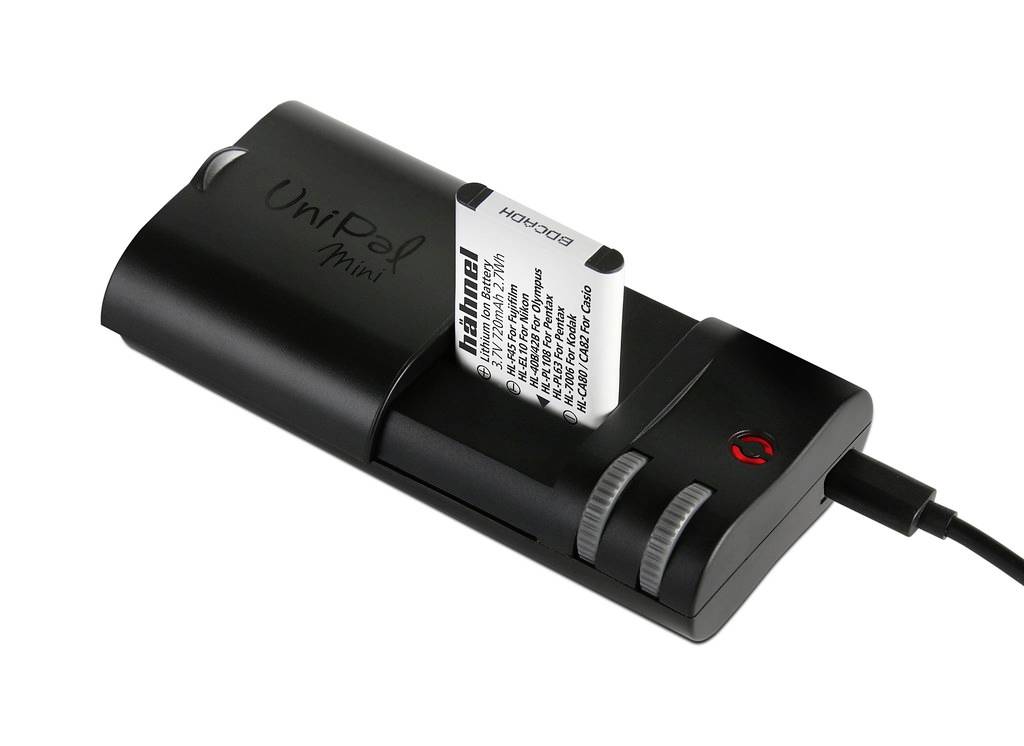 Hähnel Fototechnik Unipal Mini II 10003660 Kamera-Ladegerät Passender Akku LiIon, LiPo