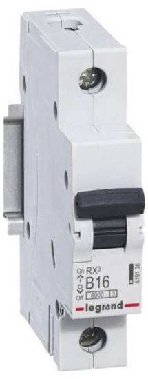 Legrand 419136 Leitungsschutzschalter 1polig 16A 230 V/AC, 400 V/AC