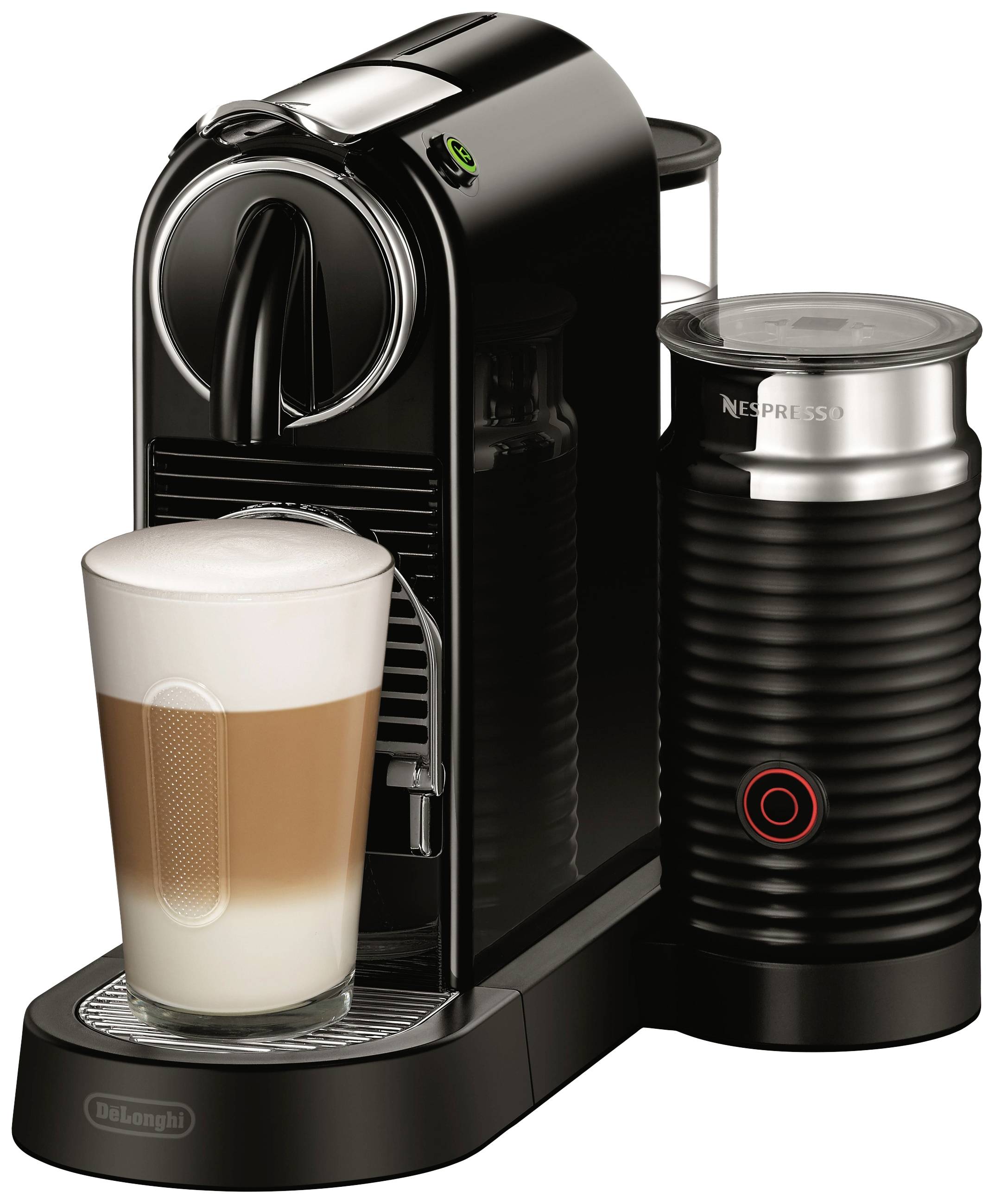 DeLonghi MC DE DL-NESPRESSO EN267.BAE NA30086 0132192158 Kapselmaschine Schwarz, Edelstahl inkl. Kapseln, mit Aeroccino