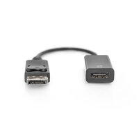 Digitus DisplayPort / HDMI Anschlusskabel DisplayPort Stecker, HDMI-A Buchse 0.20 m Schwarz DB-3404 Digitus DisplayPort / HDMI Anschlusskabel DisplayPort Stecker, HDMI-A Buchse 0.20 m Schwarz DB-3404