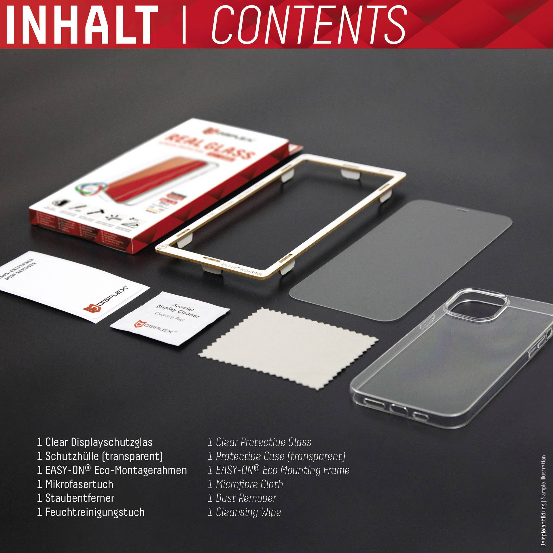 DISPLEX Displayschutzglas Set Passend für Handy-Modell: Galaxy S22 1 St.