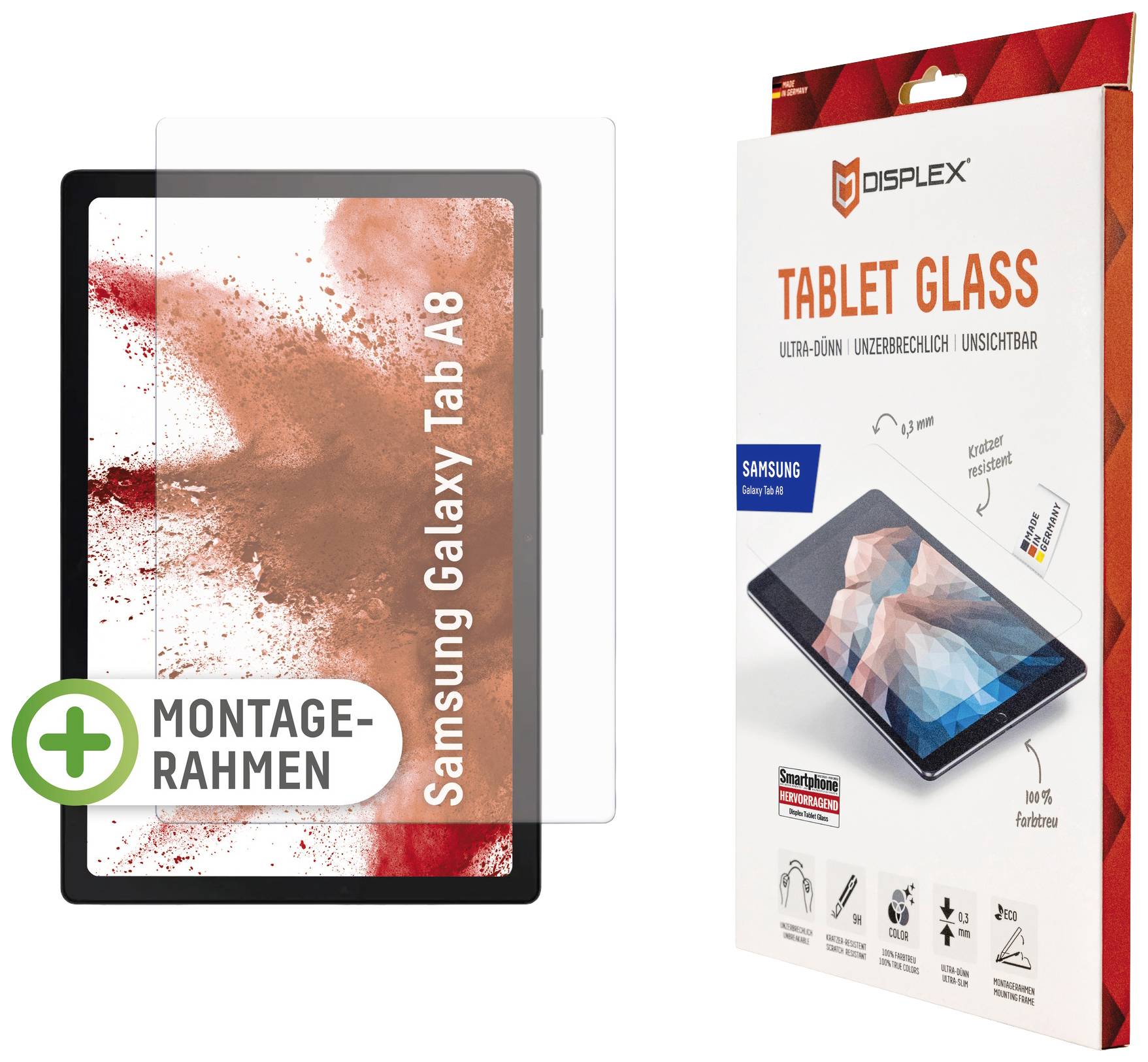 DISPLEX 01600 Displayschutzglas Samsung Galaxy Tab A8 1 St. 01600