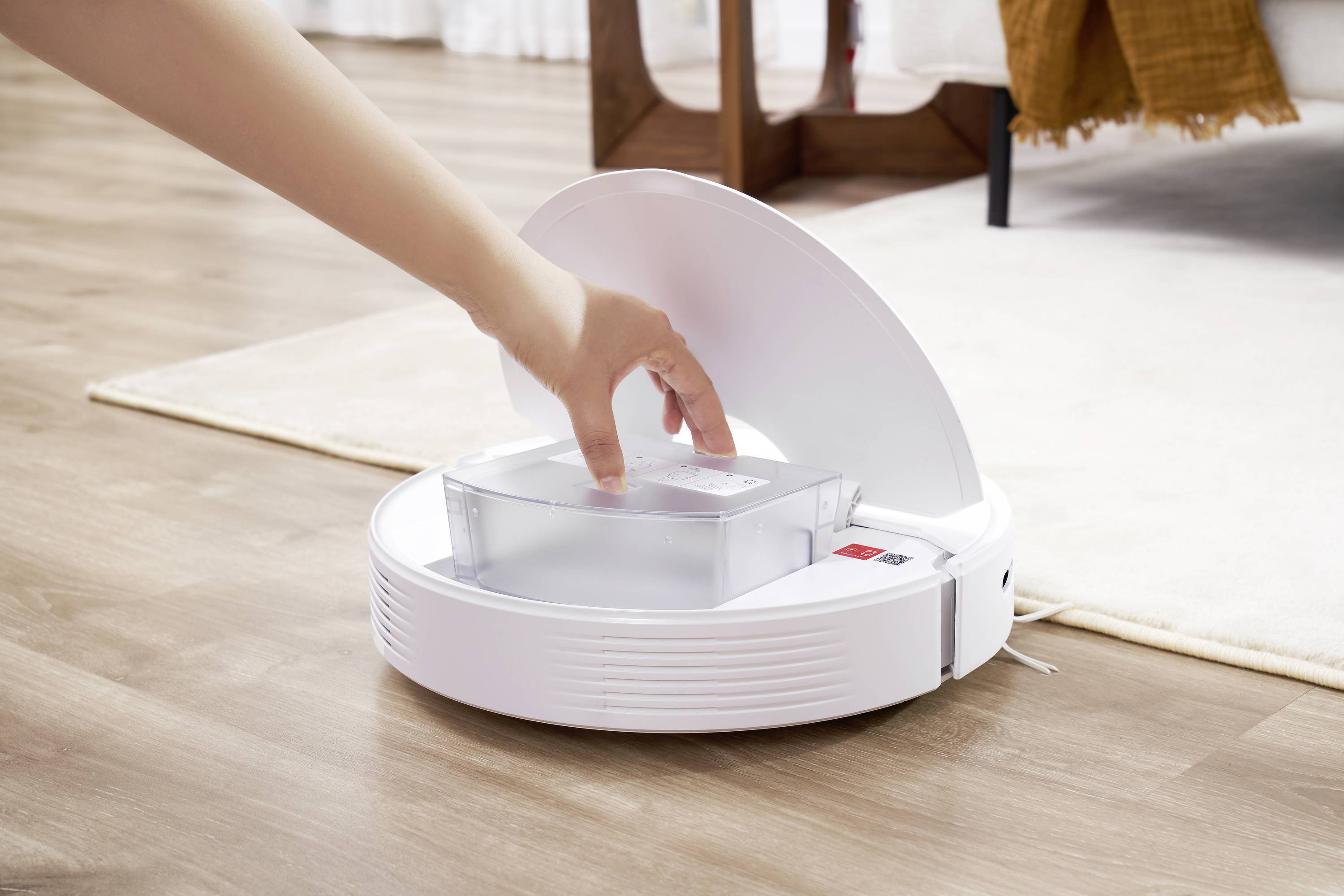 Roborock Q7 Saug-und Wischroboter Weiß kompatibel mit Amazon Alexa, kompatibel mit Google Home, Spr