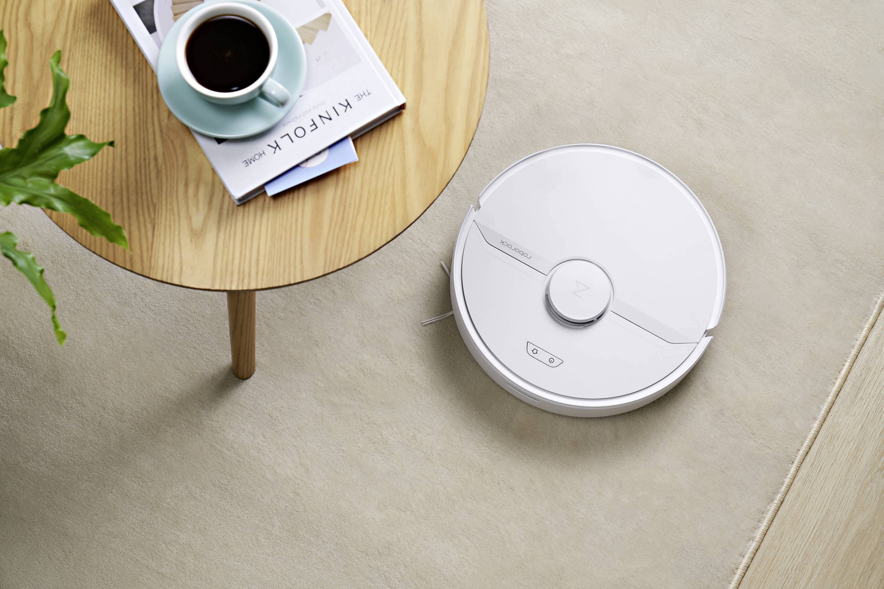 Roborock Q7 Saug-und Wischroboter Weiß kompatibel mit Amazon Alexa, kompatibel mit Google Home, Spr