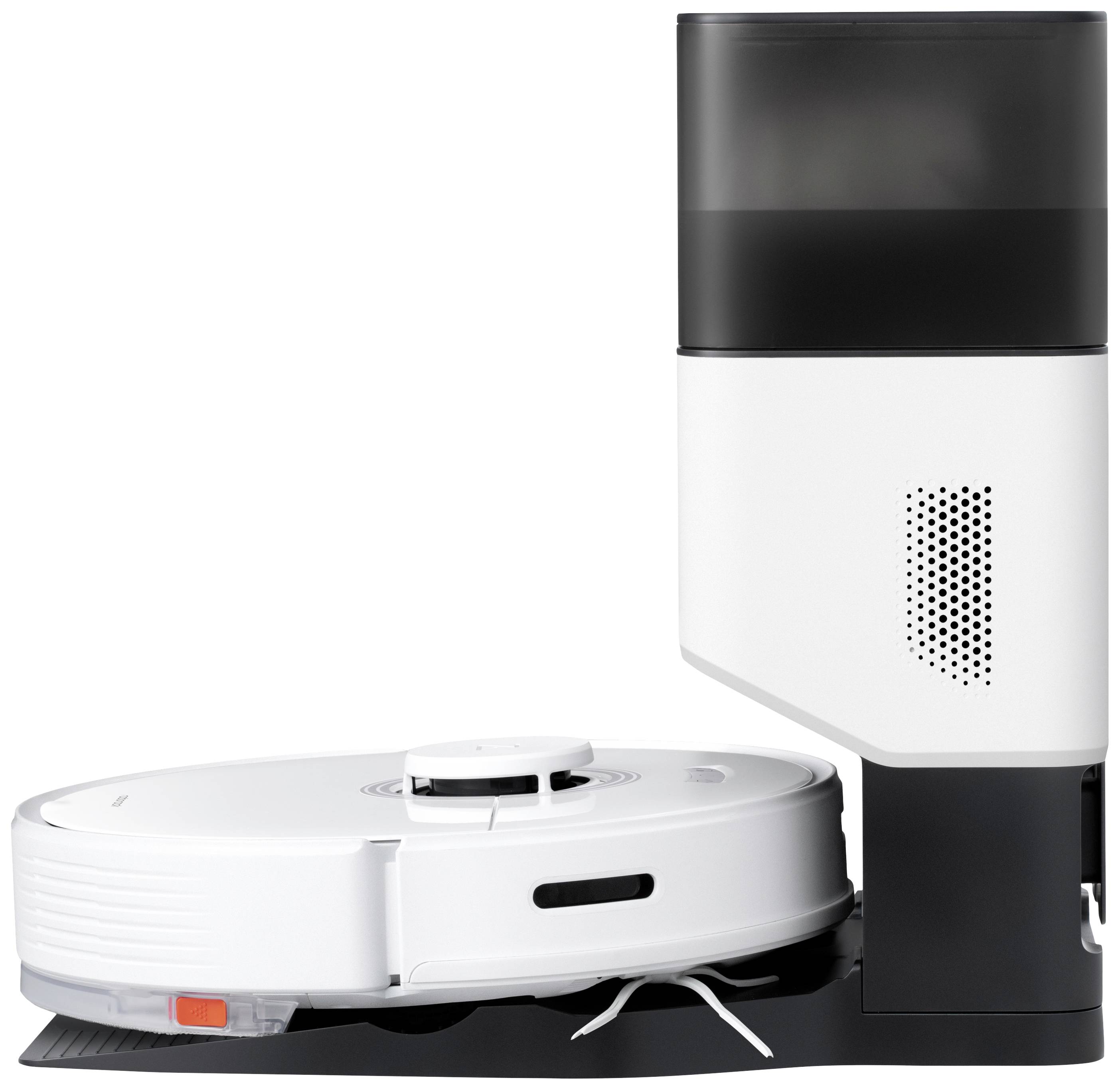 Roborock Q7 Max+ Saug-und Wischroboter Weiß kompatibel mit Amazon Alexa, kompatibel mit Google Home, App gesteuert, Sprachgesteuert