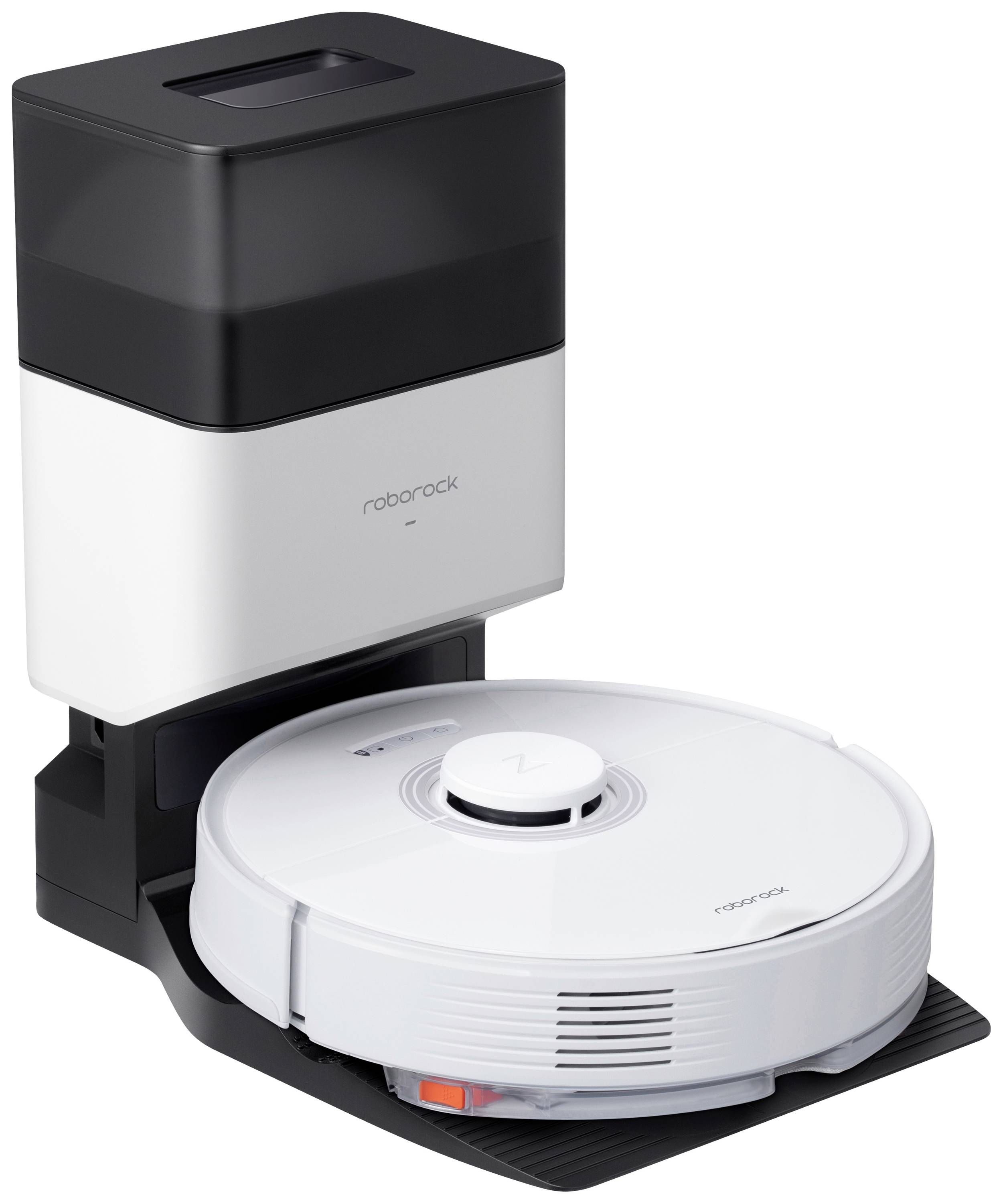 Roborock Q7 Max+ Saug-und Wischroboter Weiß kompatibel mit Amazon Alexa, kompatibel mit Google Home, App gesteuert, Sprachgesteuert