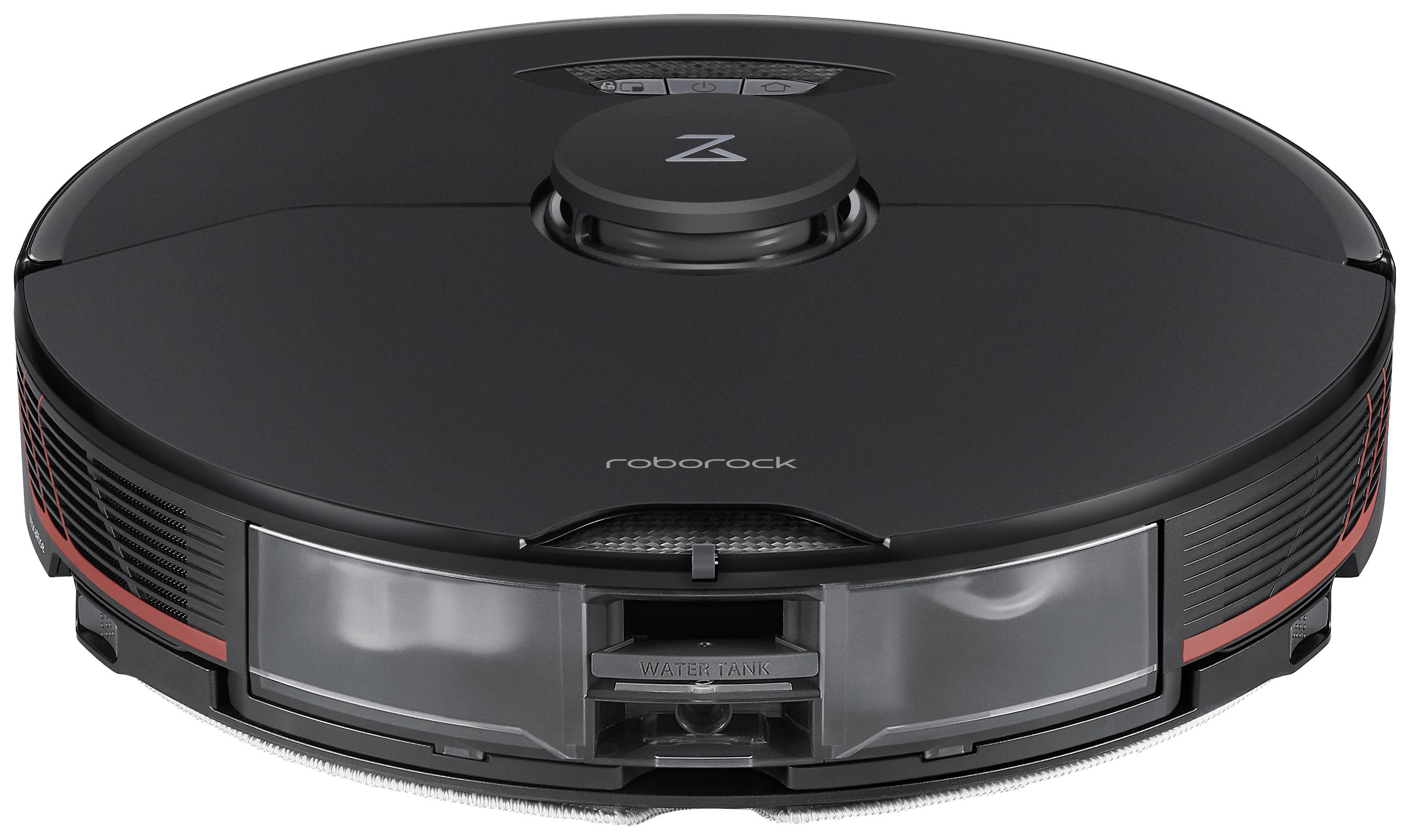 Roborock S7 MaxV Saug-und Wischroboter Schwarz kompatibel mit Amazon Alexa, kompatibel mit Google Home, App gesteuert, Sprachgesteuert