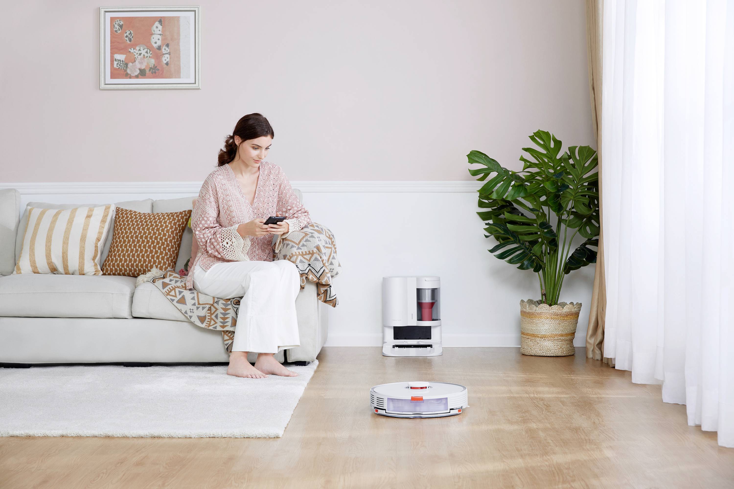 Roborock S7 + S7 MaxV Absaugstation Weiß