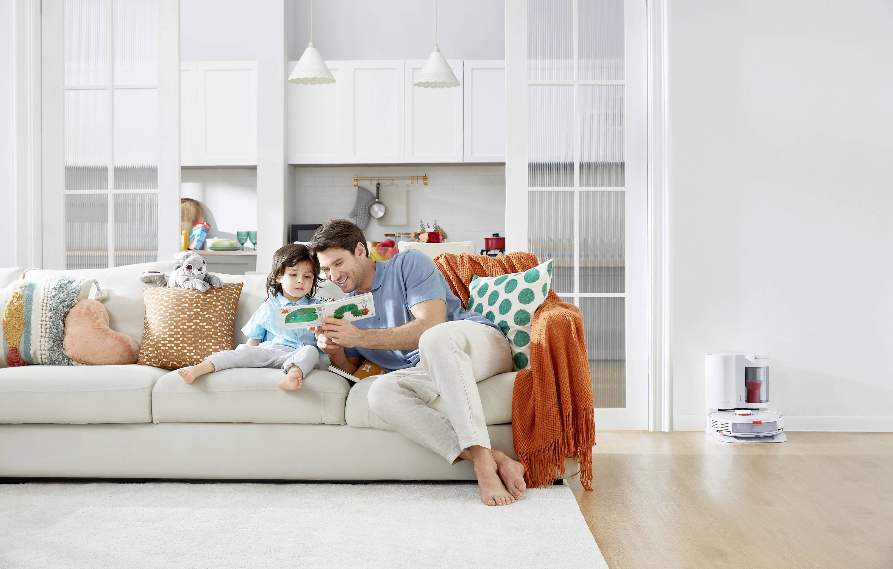 Roborock S7 + S7 MaxV Absaugstation Weiß