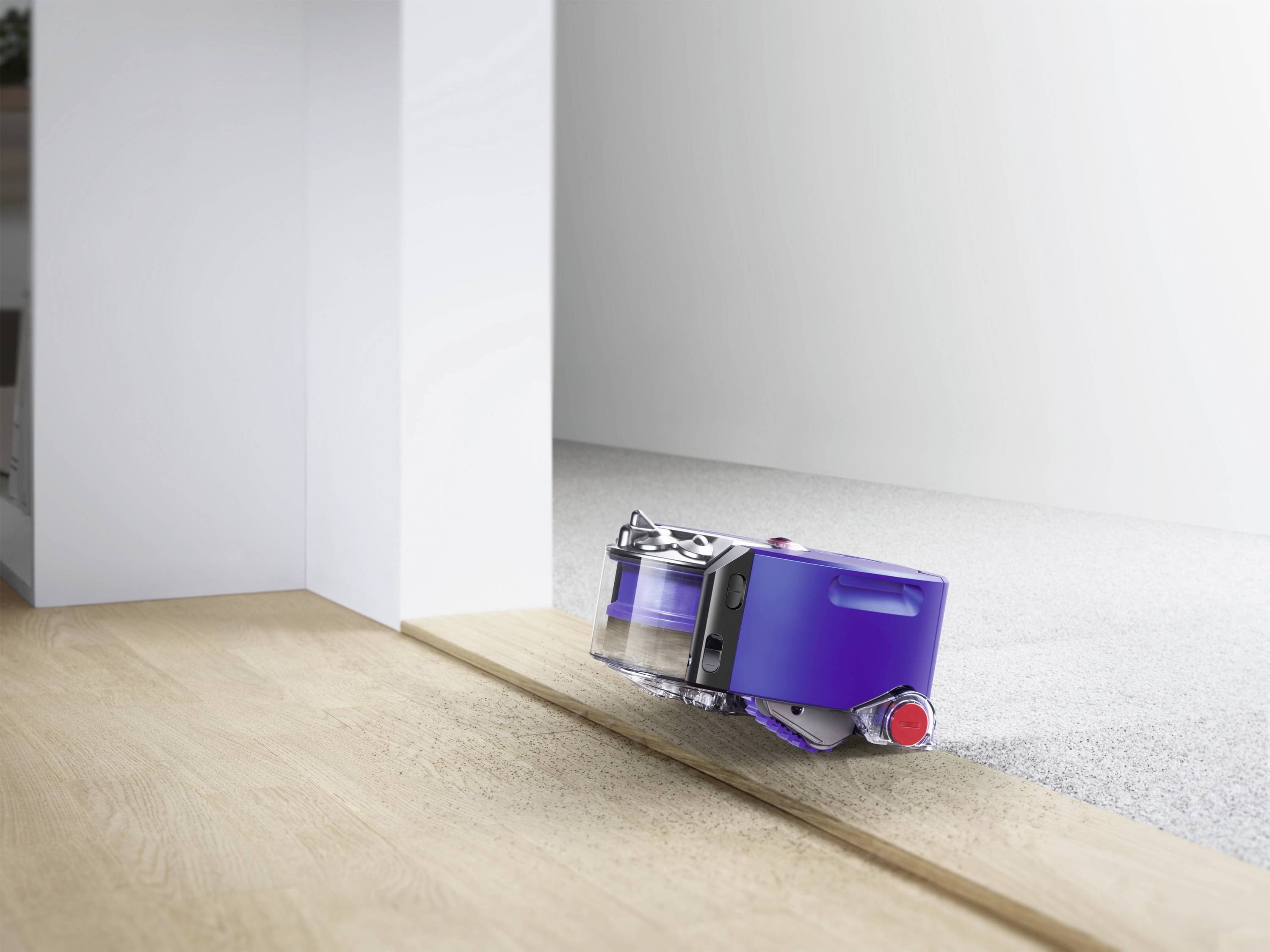 Dyson 360 Heurist Nickel-Blau Saugroboter Blau, Schwarz