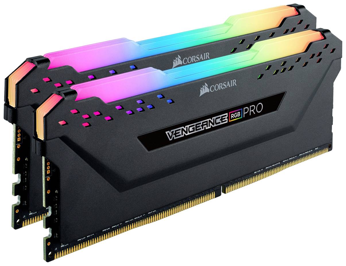 Corsair Vengeance RGB PRO PC-Arbeitsspeicher Kit DDR4 16GB 2 x 8GB 3600MHz 288pin DIMM CL18-22-22-42 CMW16GX4M2D3600C18