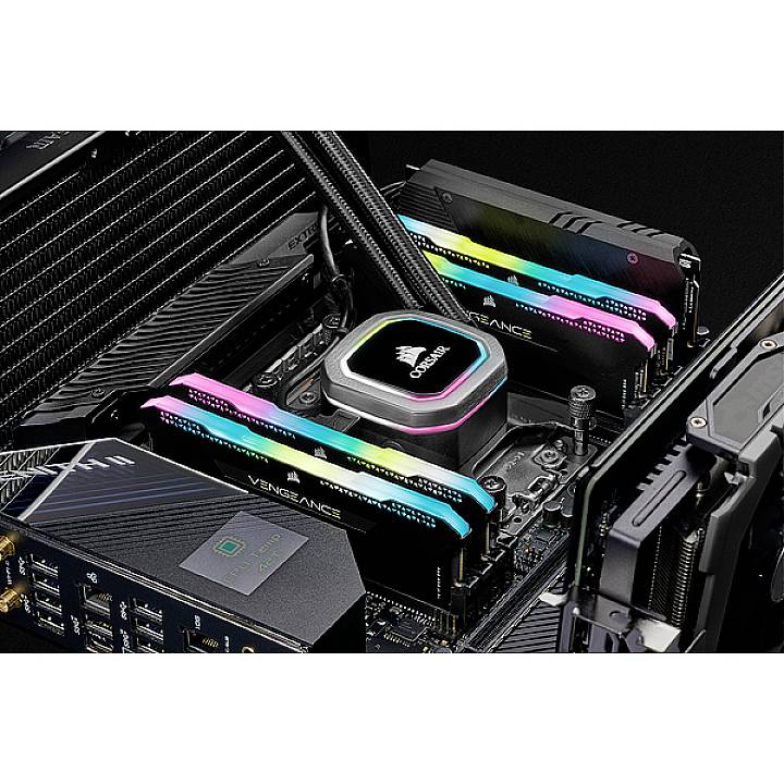 Corsair Vengeance RGB PRO SL PC-Arbeitsspeicher Kit DDR4 16 GB 2 x 8 GB 3200 MHz 288pin DIMM CL16-20-20-38 CMH16GX4M2E3200C16