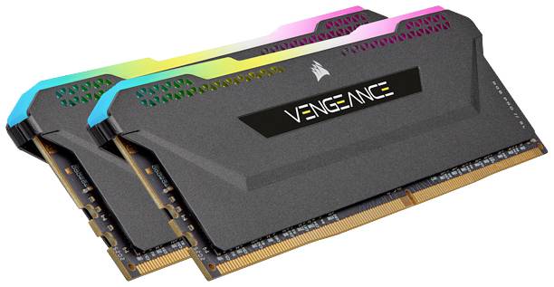 Corsair Vengeance RGB PRO SL PC-Arbeitsspeicher Kit DDR4 16 GB 2 x 8 GB 3200 MHz 288pin DIMM CL16-20-20-38 CMH16GX4M2E3200C16