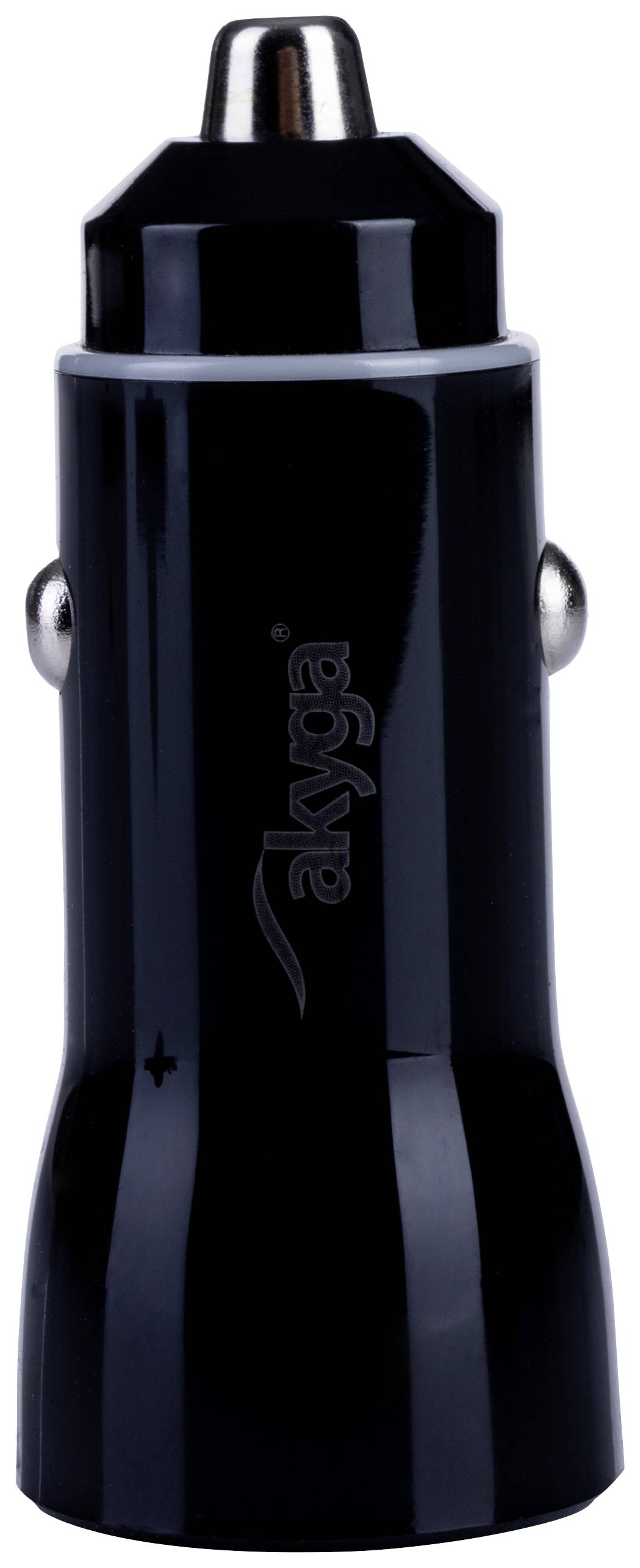 Akyga AK-CH-16 USB Ladegerät 36W 1x USB-C®, 1x USB-A QC 3.0, USB PD 3.0, PPS Schwarz KFZ, LKW Schnellladegerät