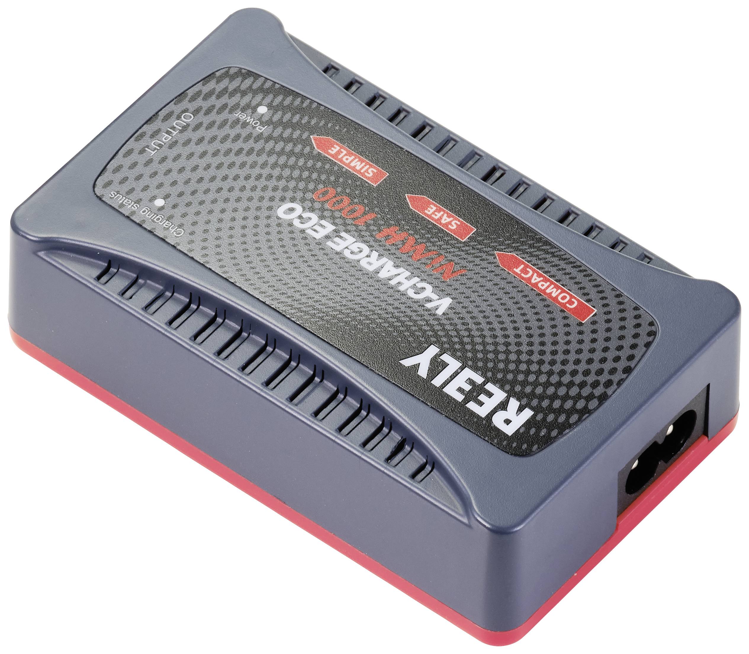 Reely V-CHARGE ECO NIMH 1000 Modellbau-Ladegerät 230V 1A NiMH, NiCd