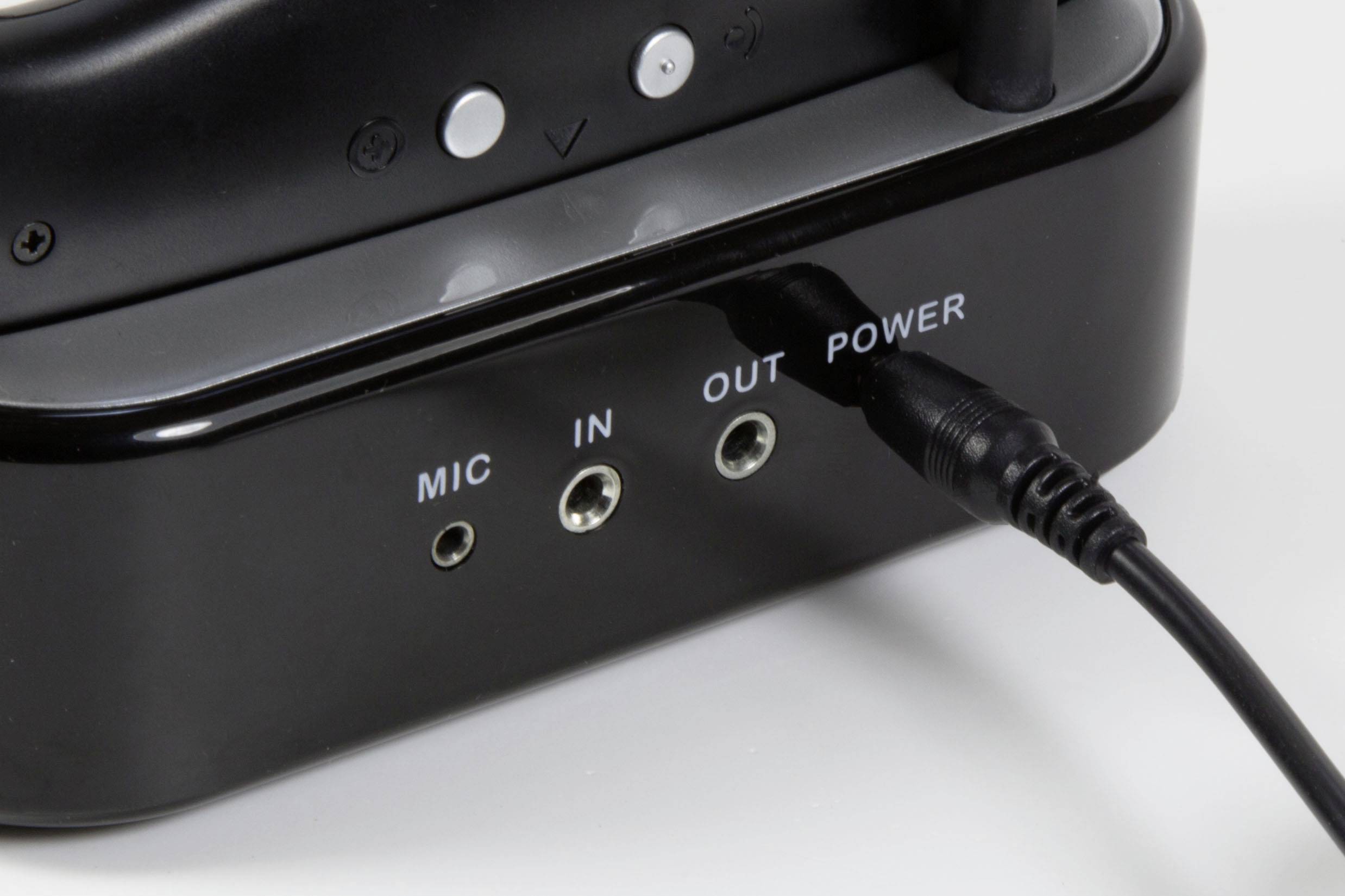 Technaxx TX-99 In Ear Headset Funk Schwarz Headset, Ladecase, Leichtbügel, Lautstärkeregelung, Fernbedienung TV