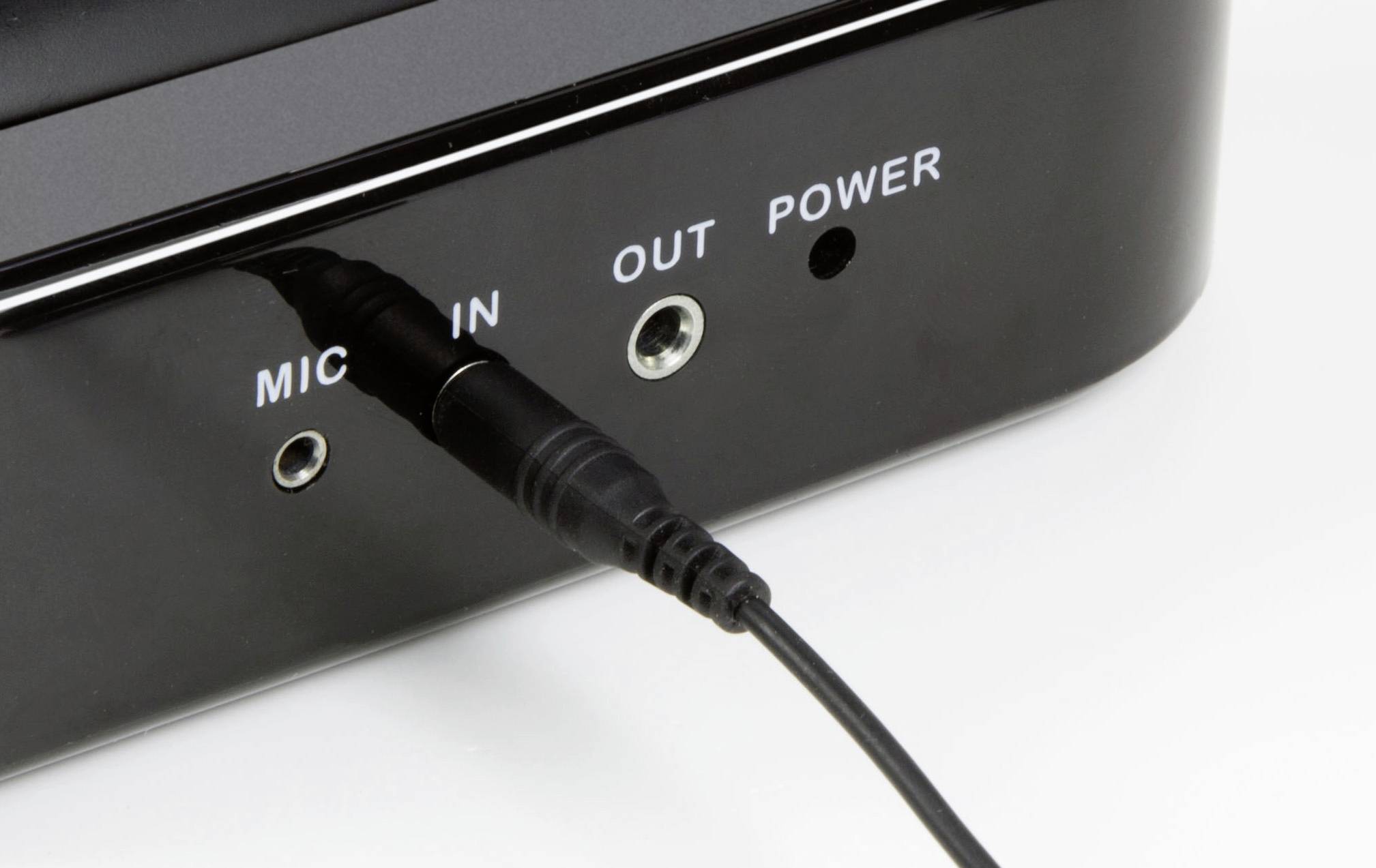 Technaxx TX-99 In Ear Headset Funk Schwarz Headset, Ladecase, Leichtbügel, Lautstärkeregelung, Fernbedienung TV