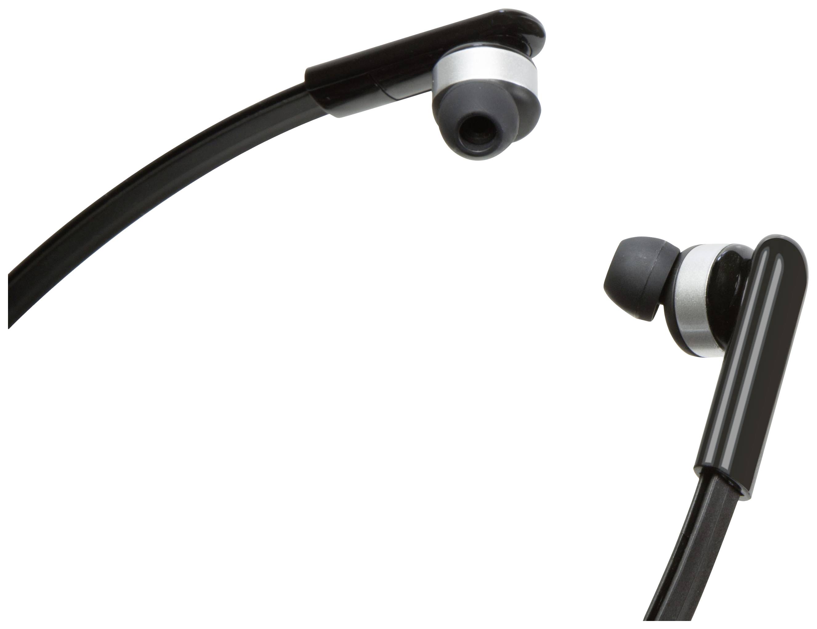 Technaxx TX-99 In Ear Headset Funk Schwarz Headset, Ladecase, Leichtbügel, Lautstärkeregelung, Fernbedienung TV