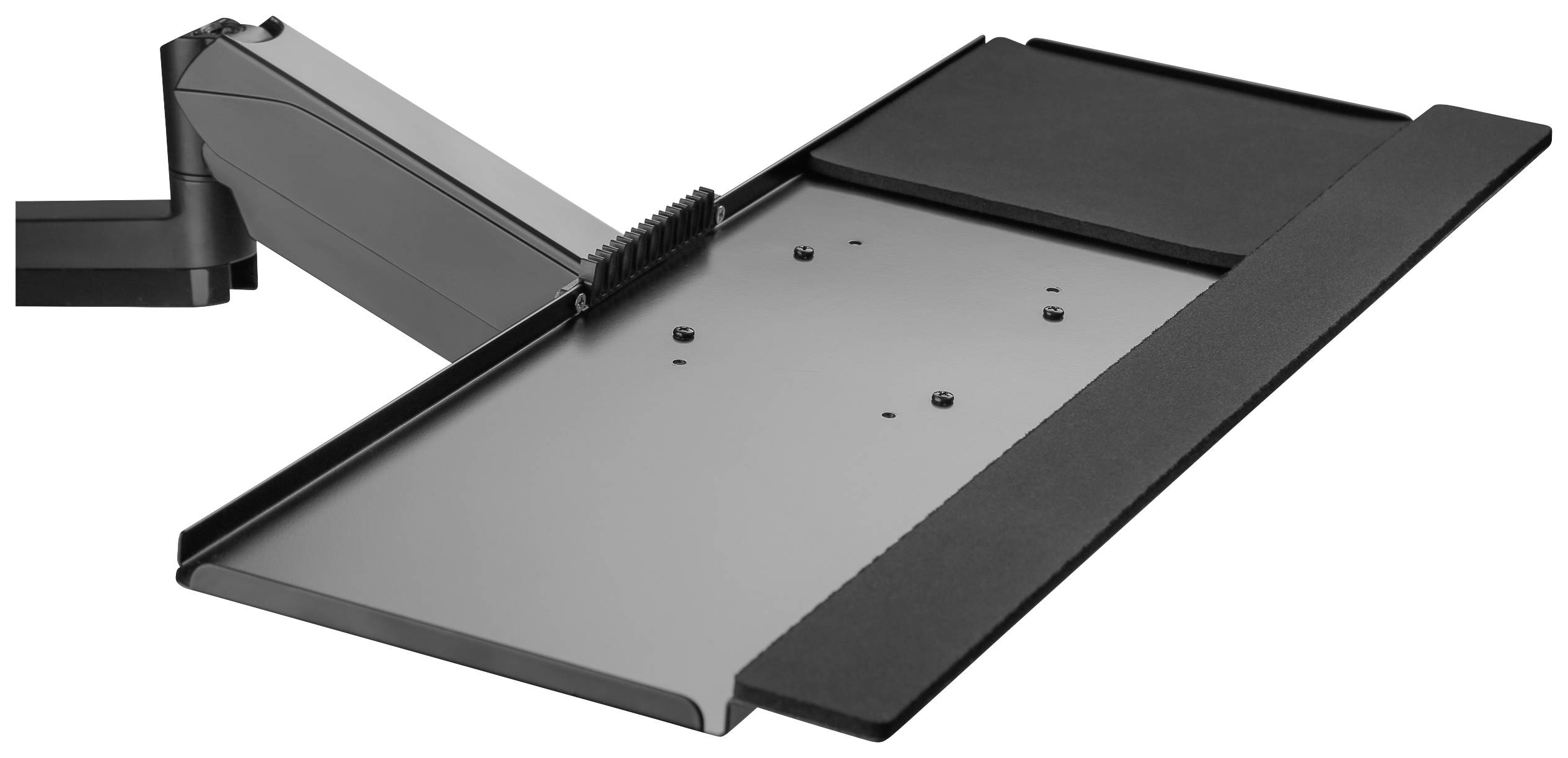 SpeaKa Professional SP-MM-710 1fach Monitor-Wandhalterung 33,0cm (13") - 68,6cm (27") Schwarz Höhenverstellbar, Drehbar