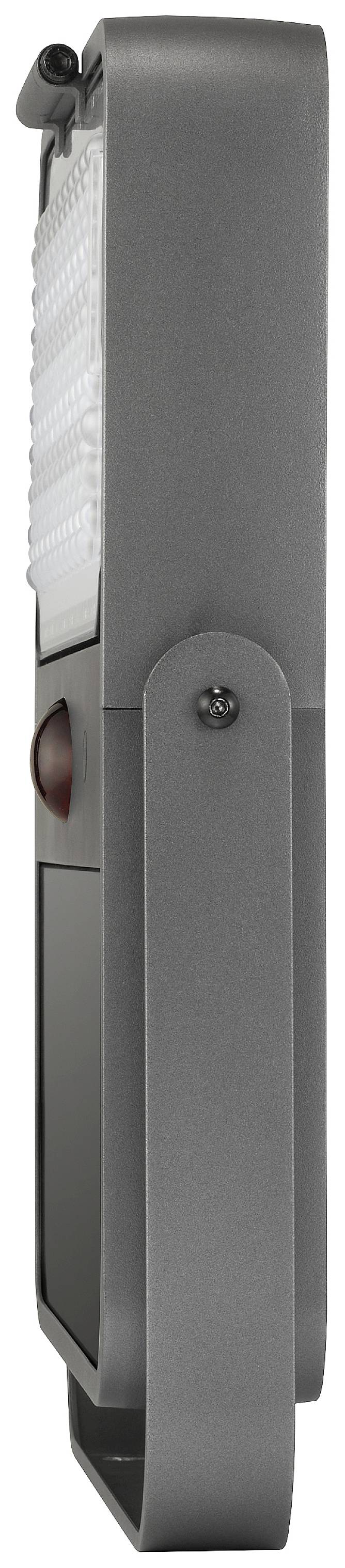 Sygonix SY-5176608 Solar-Wandstrahler mit Bewegungsmelder SMD LED 15 W Grau-Schwarz