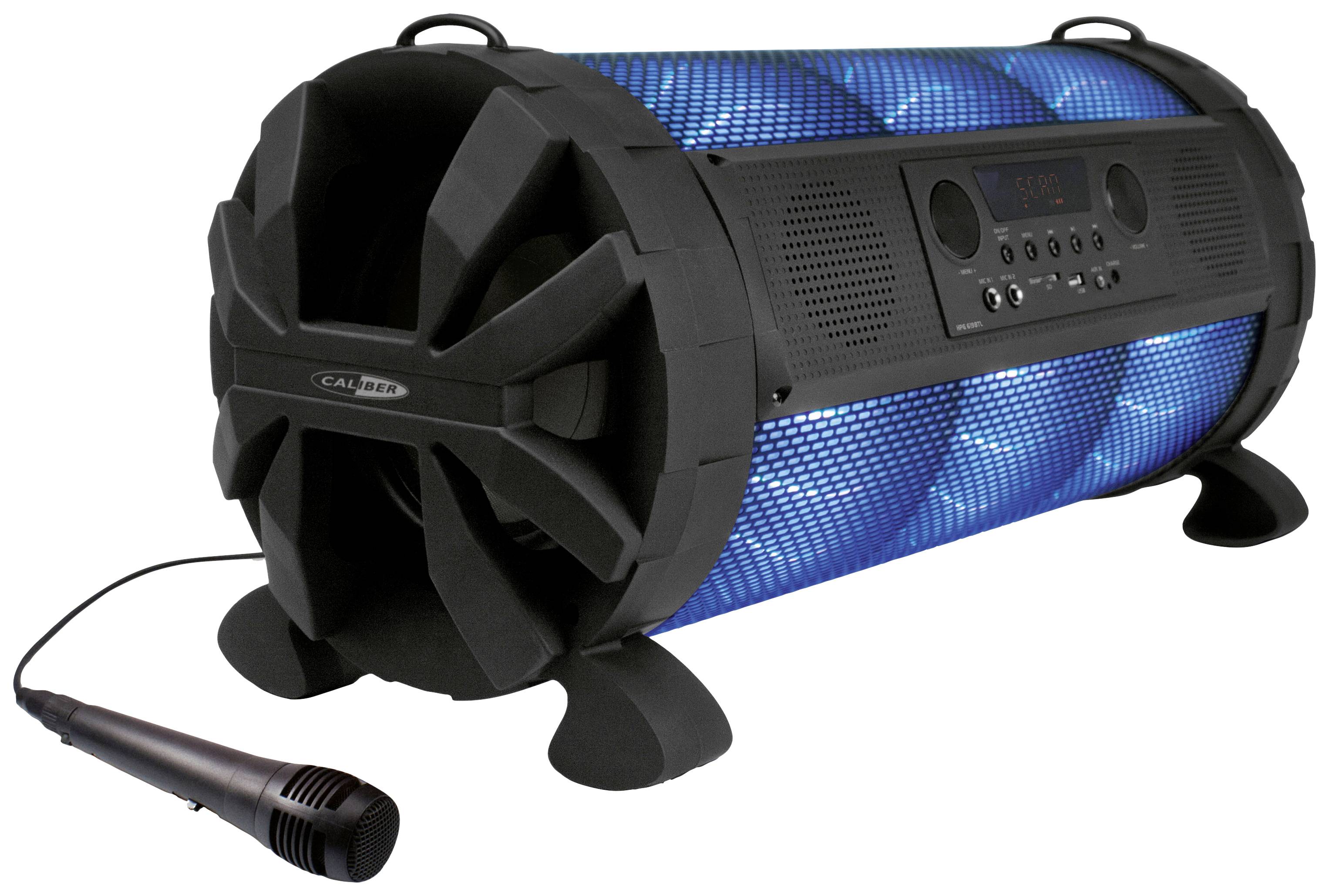 Caliber HPG619BTL Karaoke-Anlage Inkl. Karaoke-Funktion, Inkl. Mikrofon