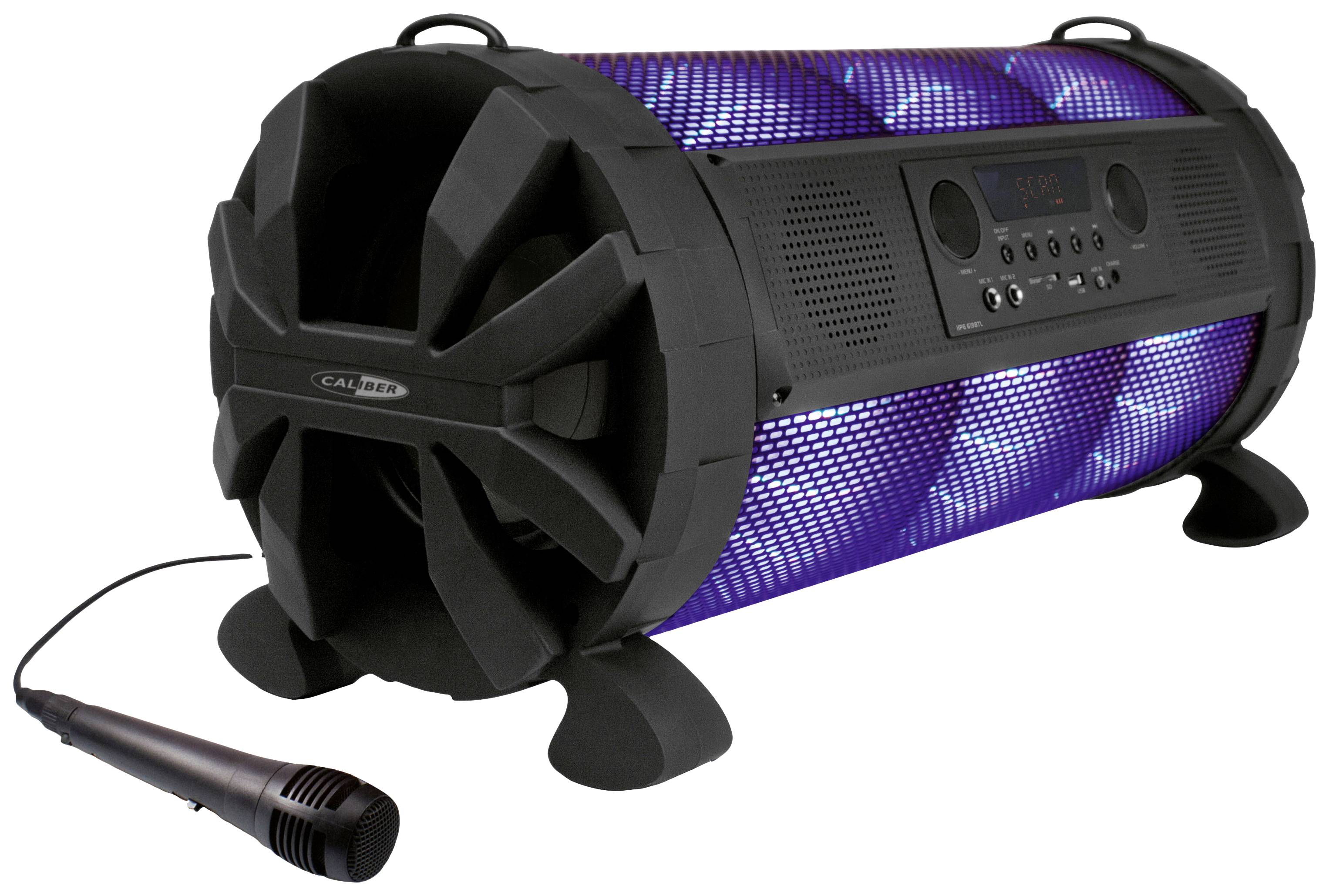 Caliber HPG619BTL Karaoke-Anlage Inkl. Karaoke-Funktion, Inkl. Mikrofon