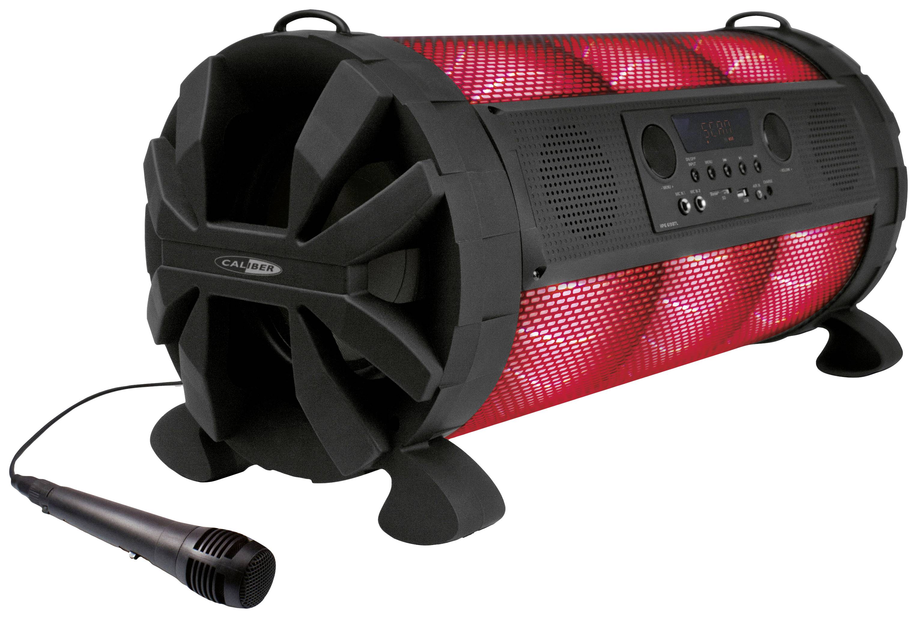 Caliber HPG619BTL Karaoke-Anlage Inkl. Karaoke-Funktion, Inkl. Mikrofon