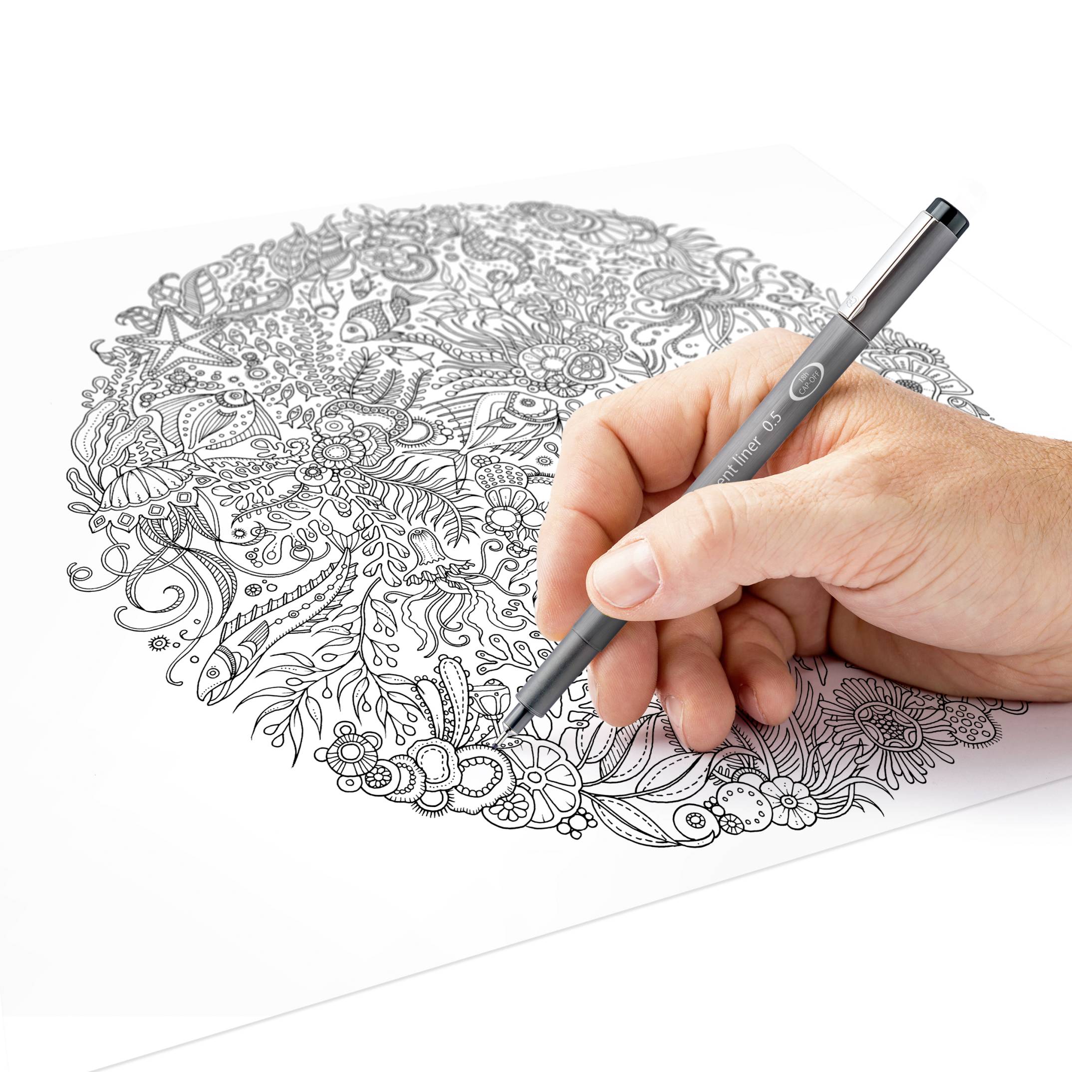 Staedtler 308-9 TB12 Fineliner 12 St.