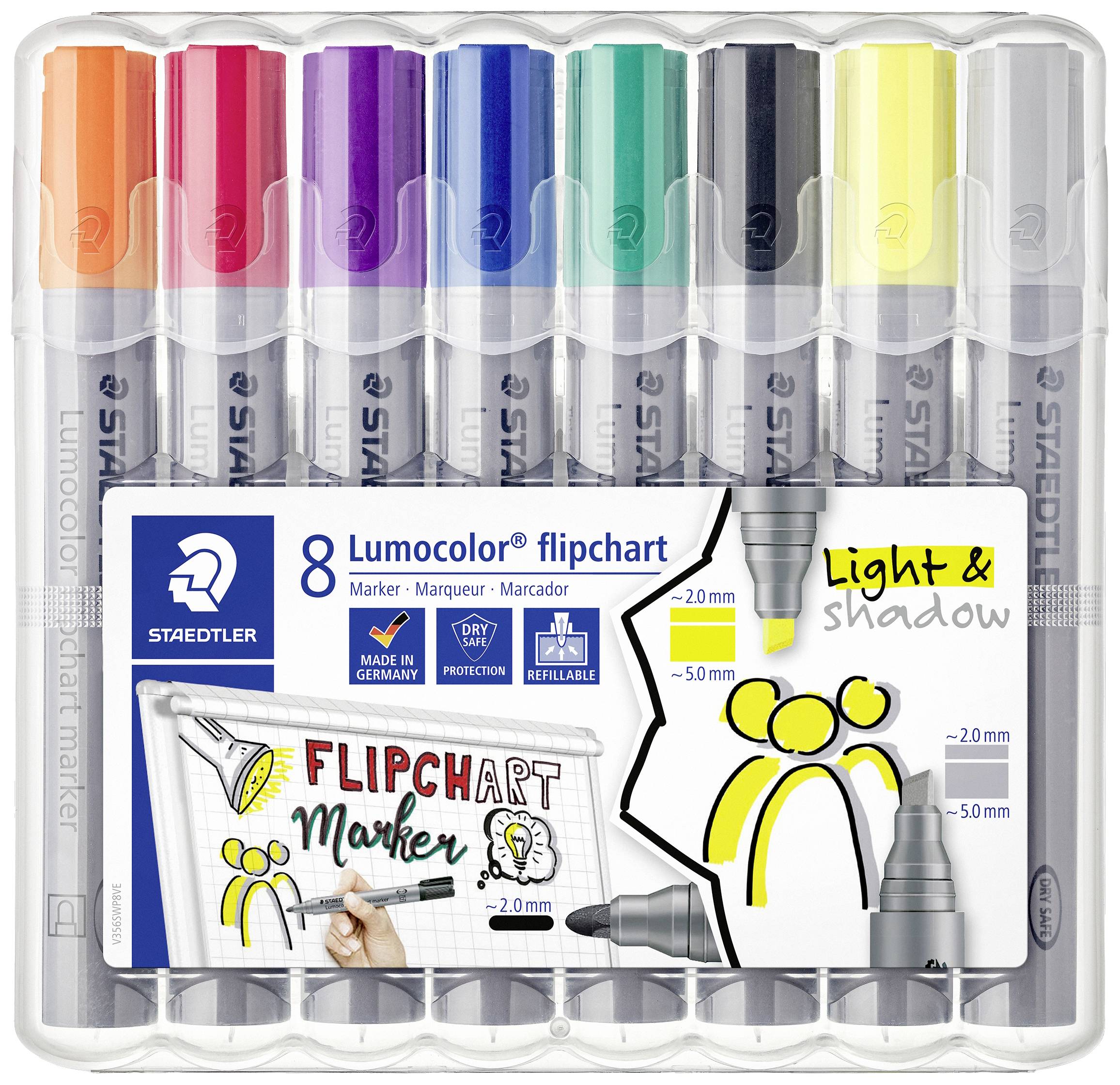 Staedtler 356 SWP8 Flipchartmarker 8 St.