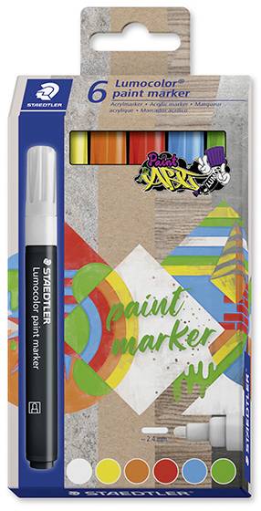 Staedtler 349 C6 Permanentmarker wasserfest: Ja