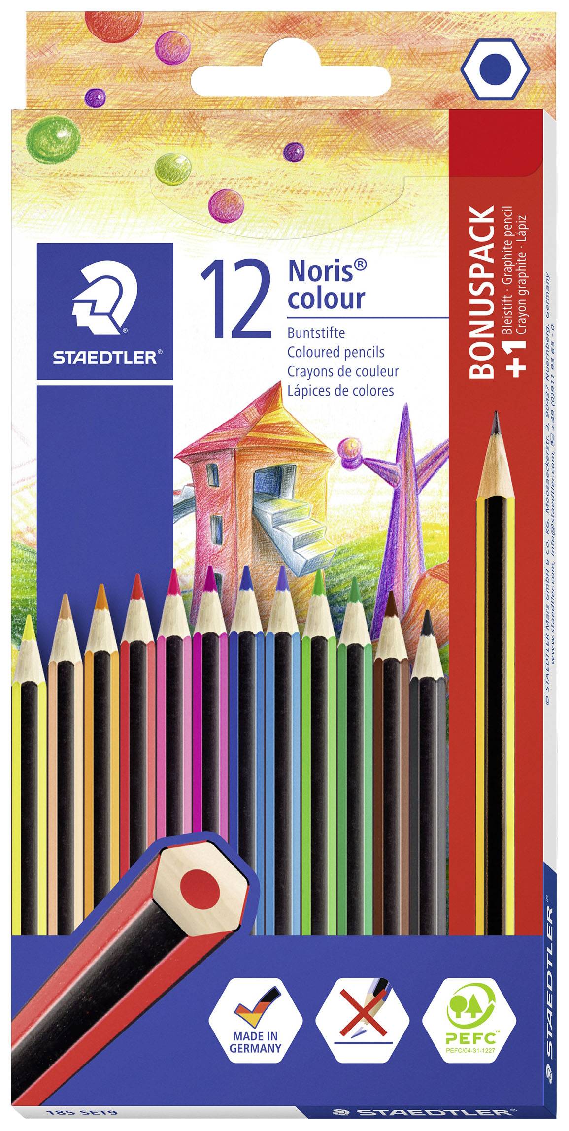 Staedtler Farbstift 185 SET9 9 St.