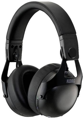 KORG NC-Q1 DJ Over Ear Kopfhörer Bluetooth® Stereo Schwarz Noise Cancelling