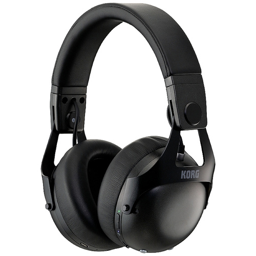 KORG NC-Q1 pour DJ Casque supra-auriculaire Bluetooth Stereo noir Noise Cancelling